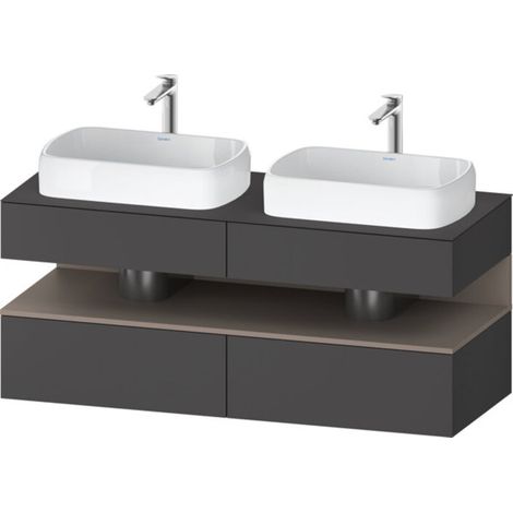 Duravit Collection One Konsolenwaschtischunterbau, 2 Auszüge, 2 (1/2)