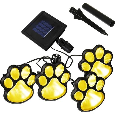 MINKUROW Solar Pfotenlampe,Warmweiß (1/5)