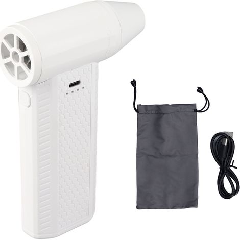 Ortviai Souffleur Électrique à Air Comprimé 4 Vitesses, Moteur Sans Balais 130 000 tr/min, 180 W, Batterie 4000 mAh (1/5)