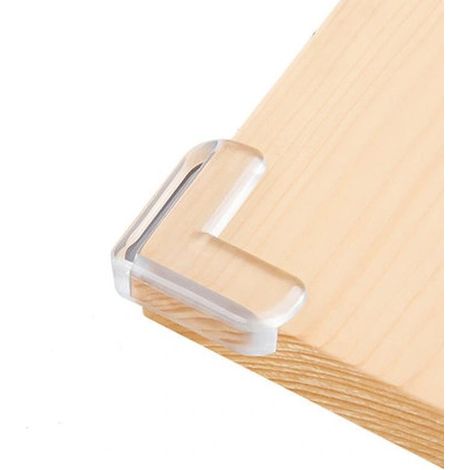 Sollbry Protection Coin de Table Bébé Silicone Transparent, Protege Coin de Table Bebe 10 Pièces, Protection Angle de Table pour la Sécurité Enfant,441.5cm (1/3)