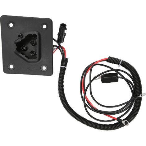 Chargeur batterie 48V prise femelle Club Car 8009 compatible EZGO RXV DeltaQ 2008 et plus, connecteur d'origine remplacement électrique. (1/5)