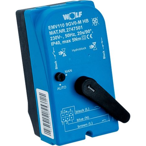 Wolf Motore presa On/Off EMV110 HB (230VAC), 2747501