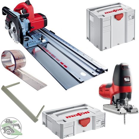 Mafell KSS 300 Kapp-Sägesystem MaxiMax 916702 + Stichsäge P1 cc im Max 917103 (1/3)