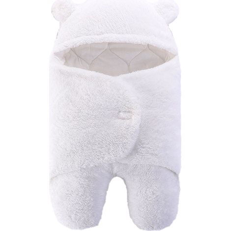 1 gigoteuse bébé, flanelle 3 couches, 62x76 cm, pour nouveau-nés 0-1 mois, hiver (1/5)