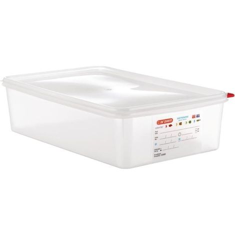 Boîte alimentaire avec couvercle GN 1 /1 - Araven 13,7 L - Lot de 4