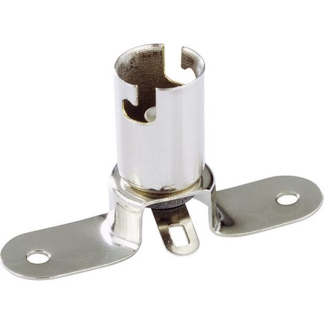 TRU COMPONENTS 794959 Lampenfassung Sockel (Miniaturlampen): BA9s Anschluss (Sockel): Lötfahne 1 St.