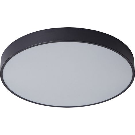 Italux Orbital - Plafoniera moderna a LED a filo nero, bianco caldo 3000K 3600lm (1/3)