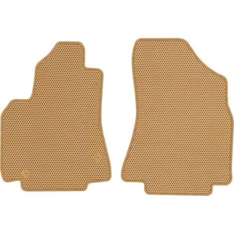 Berlingo II Zweisitzer (2008–2018). Spezielle Fußmatten – EVA-Wabenbeige (1/5)