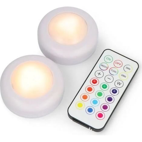 Lampe bambulab kc007 16 couleurs télécommande 2 pièces