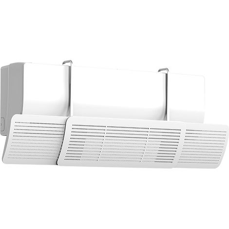 Déflecteur de climatiseur universel pour la maison, le bureau, déflecteur d'air climatisé réglable pour climatiseur mural (1/5)