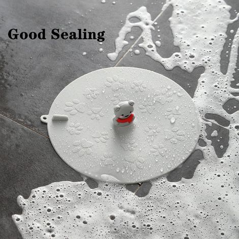 Silicone Bathtub Drain Stopper for Bathroom, Bathtub - Shower Floor Drain Stopper, Anti-Cockroaches for Kitchen Sink 1Pcs (1/5)