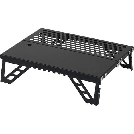 Tabouret de camping pliable en alliage d'aluminium, léger et compact pour randonnée, voyage et activités en extérieur, facile à transporter et à ranger (1/5)