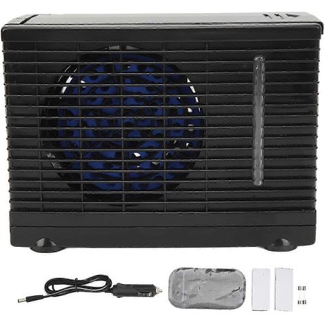 Mini climatiseur de voiture 12 V CC, refroidisseur d'air portable à deux vitesses réglables, adapté aux véhicules et aux camions. (1/5)