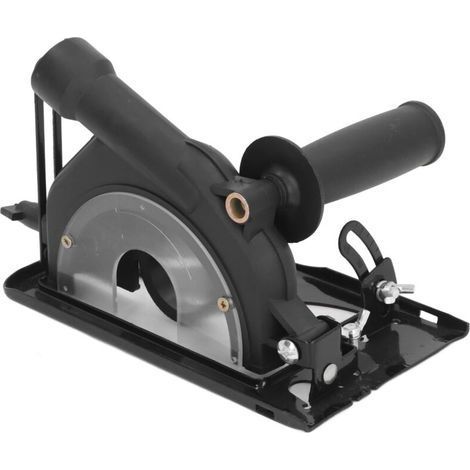 Support de Meuleuse D'angle, Support de Coupe Réglable, Couvercle de Protection, Accessoires de Meuleuse D'angle 0-45 °, Couvercle de Bouclier pour Fraiseuse D'angle de 100 à 125 (1/5)