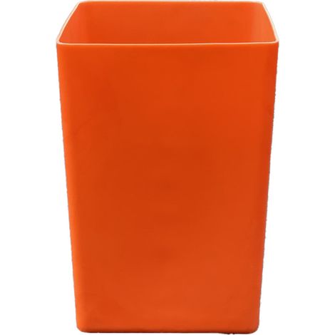 Plast'Up Rotomoulage – Pot de fleur carré 67 cm – Polyéthylène haute densité – Résistant aux chocs et aux UV – Capacité 109 L – Pour arbustes et compositions florales (1/4)