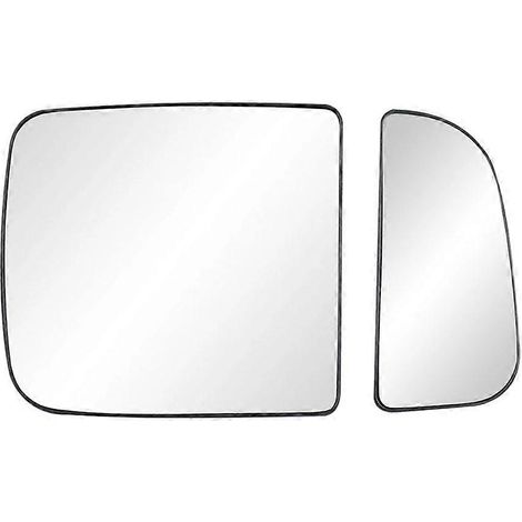 Heated Upper & Lower Tow Mirror Spotter Glass Lens for RAM 1500 2500 3500 2010-2020 Right 68067728AA, 68067730AA (1/5)