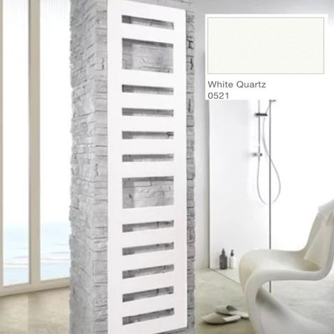 Sèche-serviette KARÉNA Spa eau chaude 690W White Quartz 0521 - ACOVA SV-150-050C0521 (1/2)