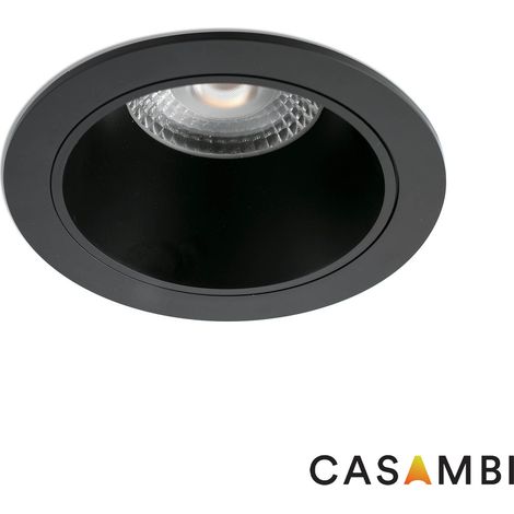 KIMO Empotrable negro 30W 12º 3000K CRI90 CASAMBI