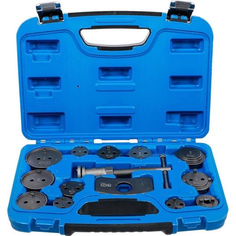 Jeu de Repousse-Pistons de Frein 14 pcs - Outil Précis et Robuste, Acier, Pro - D-Work