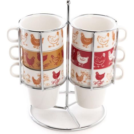 Amadeus - Coffret de 6 tasses expresso Maggie (1/3)