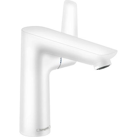 mitigeur de lavabo 150avec tirette et vidage blanc mat