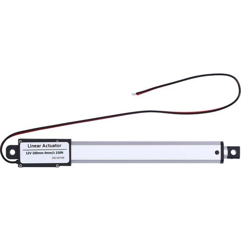 12-V-Gleichstrom-Linearantrieb, 100 mm Hub, integrierter Endschalter, geräuscharmer Betrieb, Mini-Industrie-/Landwirtschaftsantrieb, 4 mm/s – 150 N (1/5)