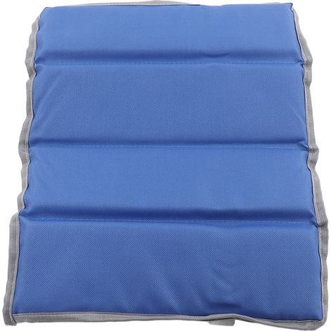 Tapis de sol pliable imperméable coussin portable bleu pour pique-nique camping plage (1/5)