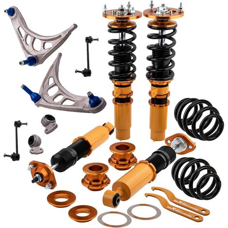 Ammortizzatori Coilover + Bracci Di Controllo Kit Per BMW 3 E46 Touring Coupe (1/5)