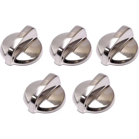 Pièce de rechange pour Kitchen Basics 101 5 Pk WB03K10305 WB03K10294 Range Burner Knob Replacements pour GE (1/5)
