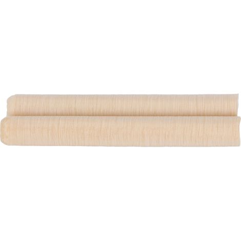 Pack of 2 handmade natural dried collagen sausage casings for home use, 19 mm