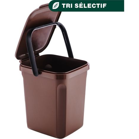 JVD - Petite poubelle pour déchets organiques 10L - Matériel professionnel (1/2)