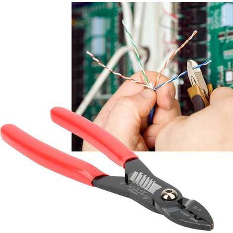 7-Zoll 4-in-1 Abisolier- und Crimpzange (1/5)