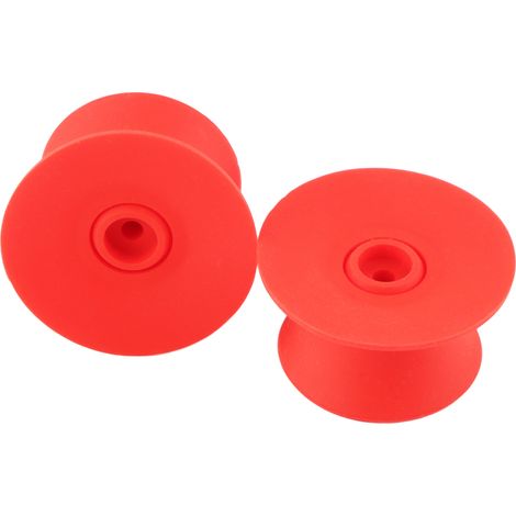 1 Paire d'adaptateurs de moyeu NAB 1/4" pour platines Studer Revox - Compatible Akai Teac Denon (1/5)