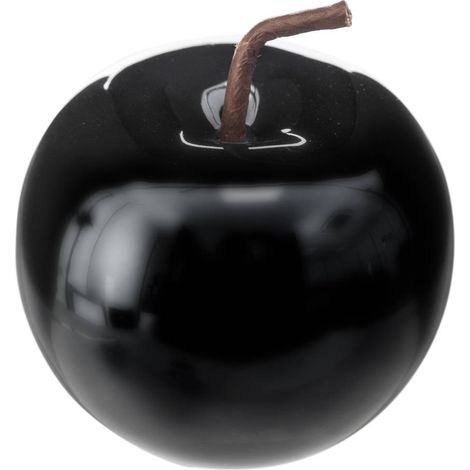 Dekorativer Apfelschmuck - Keramik - D8 -5 cm