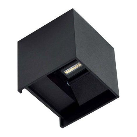 BENEITO FAURE WANDLEUCHTE AUSSEN LED LEK EINSTELLBAR 230V 6,8W 542LM 4000K SCHWARZ 3986