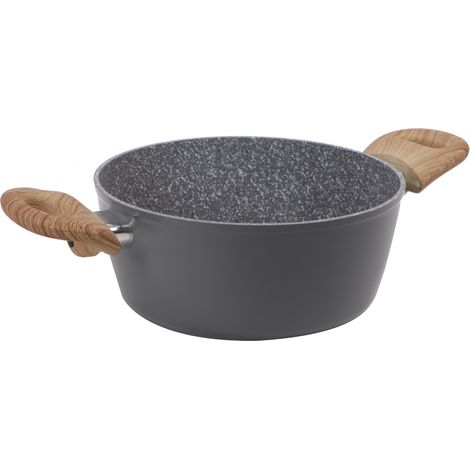 Casa Collection Cacerola 2 Asas Serie Atlantic 20 cm Aluminio Forjado Inducción