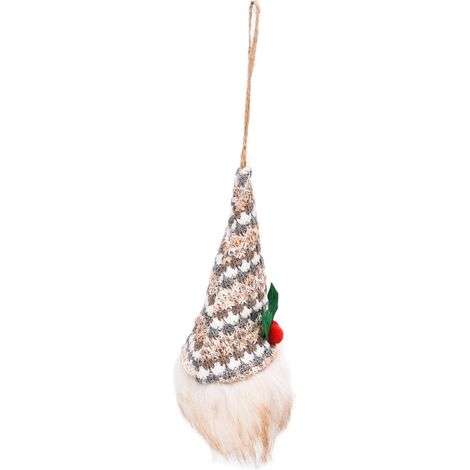 Weihnachtsbaumbeleuchtung, hängender Anhänger, gesichtsloser Schmuck, strahlender Schmuck, Festtagsgeschenke für die Weihnachtsfeier (1/5)