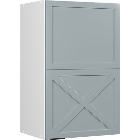 Pensile da cucina Fame-Line, Blu-grigio chiaro, 45 cm, Vicco