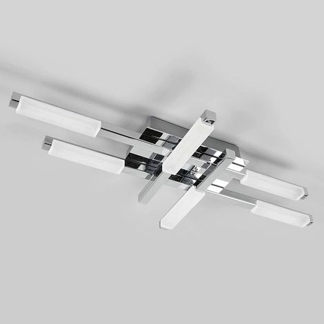 [GEBRAUCHT] B-Ware Lindby Patrik Long Deckenlampe White Hängelampe Wohnzimmerleuchte Lampe Weiß