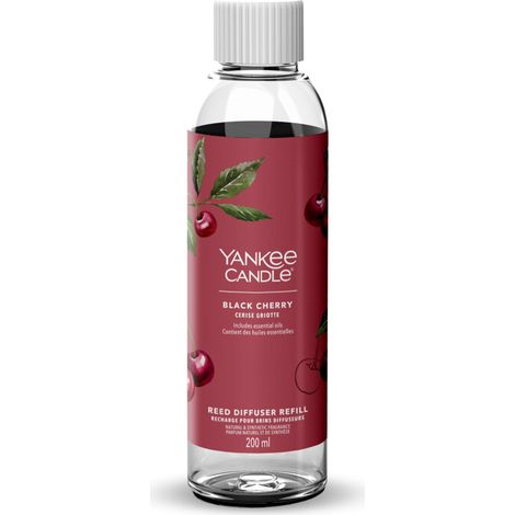 Ricarica Yankee Candle Black Cherry 200ml (1/4)
