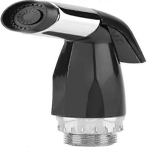 Douchette bidet portable chromée avec pression d'eau réglable pour une installation facile et une utilisation polyvalente (1/2)