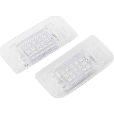 Feu arrière de voiture compatible avec les modèles Mercedes-Benz Classe B W242 et W246 (LED, plaque d'immatriculation A2468201566)