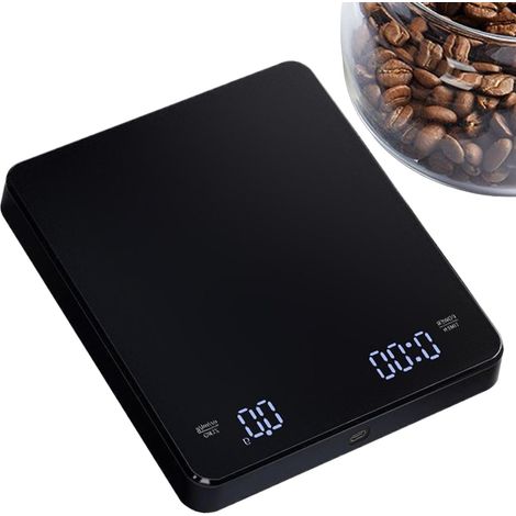 Balance à café Haute Précision Rechargeable Avec Minuteur (1/5)