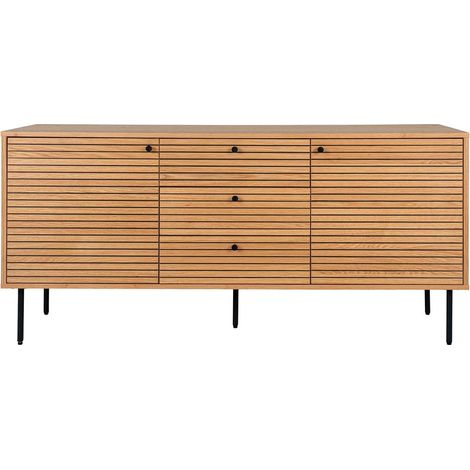 Kyoto Sideboard 2 Türen , 3 Schubladen Eiche Furnier. (1/5)