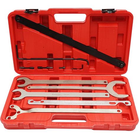 Set di chiavi speciali per smontaggio giunto viscoso e pompa dell'acqua Set di chiavi per pompa dell'acqua MERCEDES, FORD, BMW (1/5)