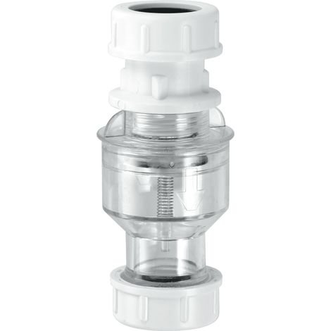 McAlpine TUN5-CL Tunvalve Straight Through (Clear) (1/4)