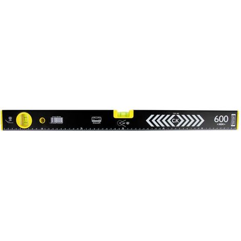 C.K T3591 600 Livella a bolla in metallo leggero 600 mm (1/2)
