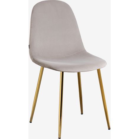 Set di 4 sedie da pranzo Glamm SKLUM Dorato