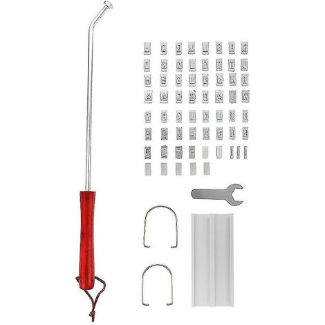 Fer à marquer en acier inoxydable pour usage en cuisine (1/3)