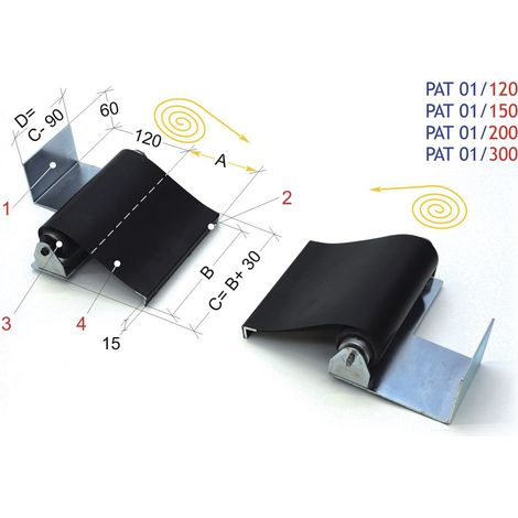 Protection de tour vis-mère Tecnopiu PAT 01/120 (1/4)